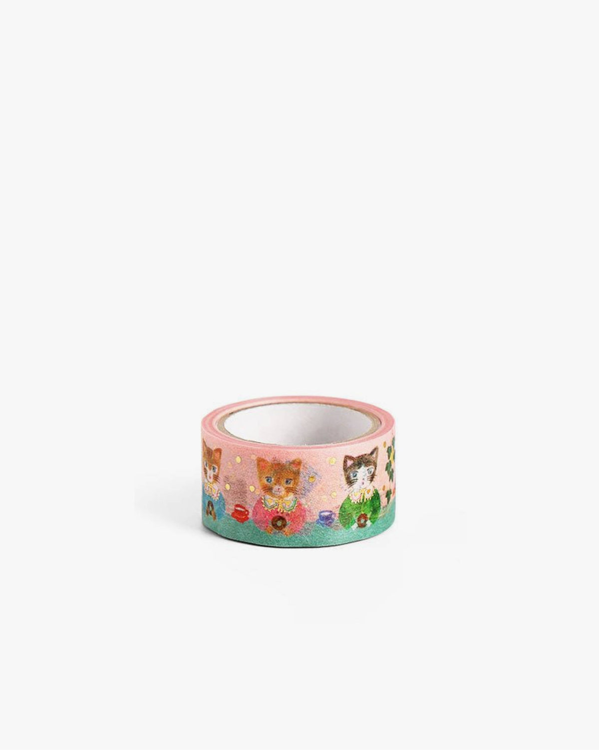 Snack Time Gold Foil Washi Tape