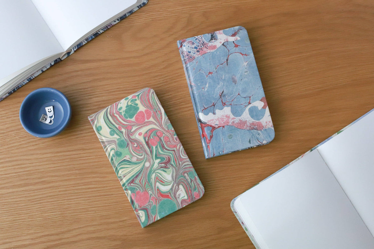 Fluxus Marble Pocket Hardcover Journal