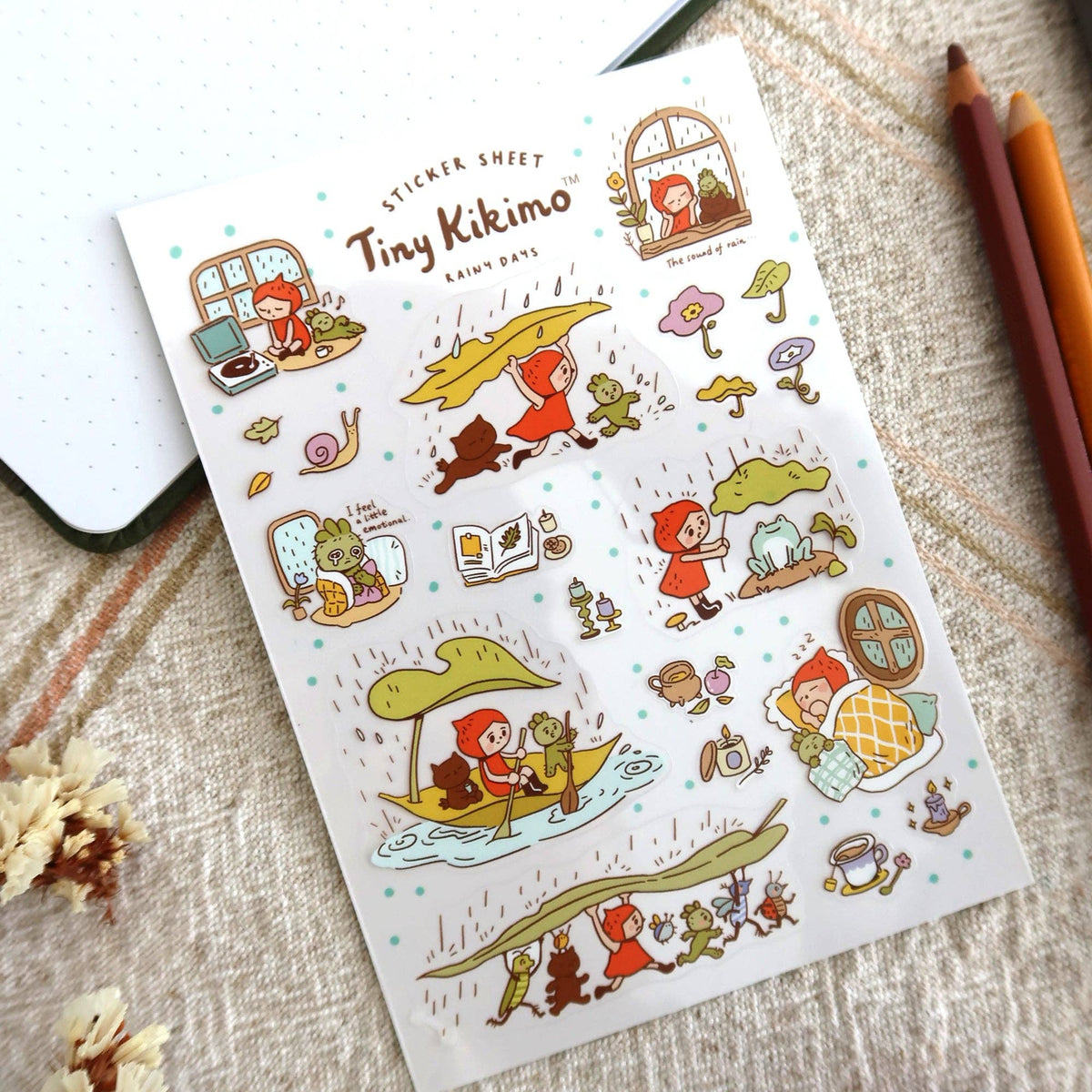 Rainy Days Sticker Sheet