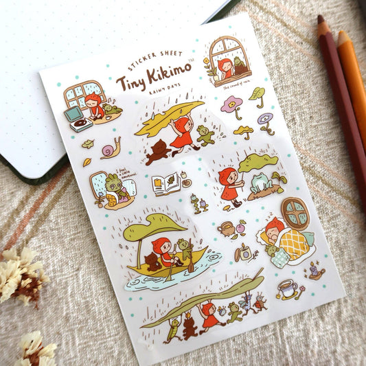 Rainy Days Sticker Sheet