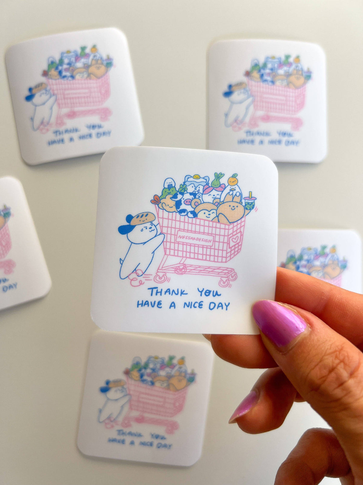 Tiny Joys Vinyl Waterproof Stickers