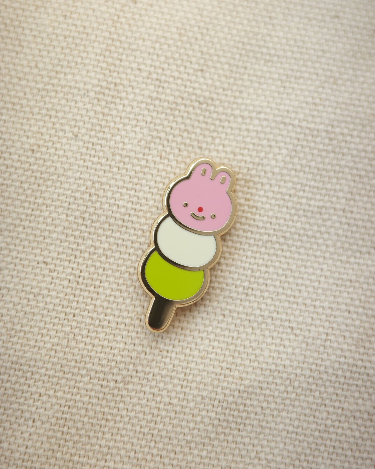 Bunny Dango Enamel Pin