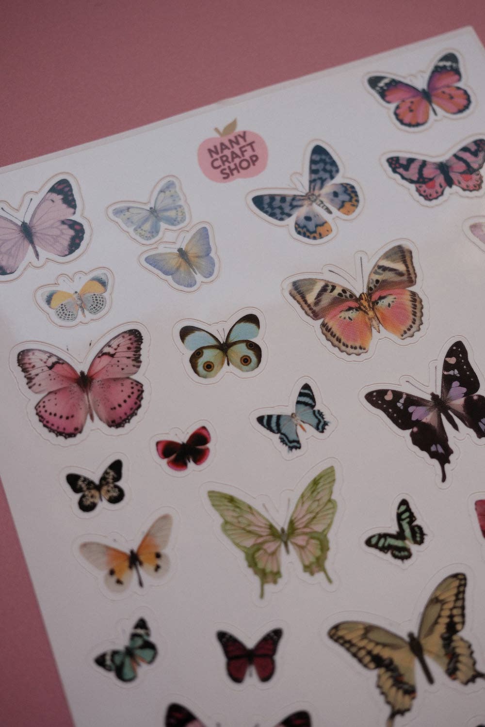 Butterfly Sticker Sheet