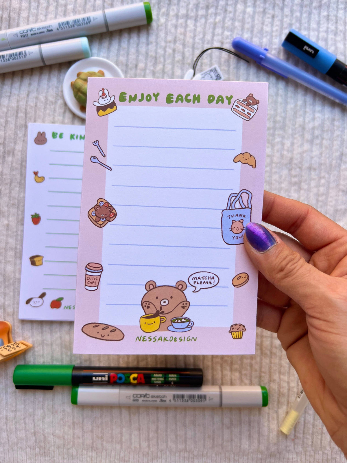 Matcha Please Notepad