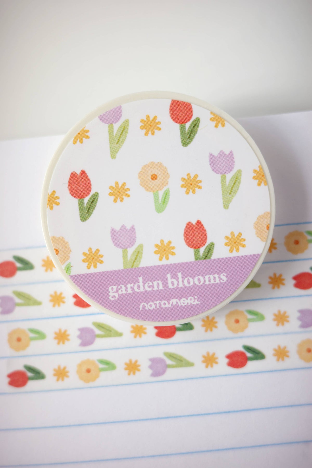 Garden Blooms Narrow Washi Tape