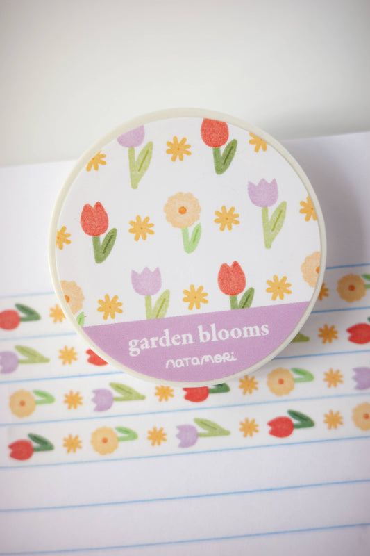 Garden Blooms Narrow Washi Tape