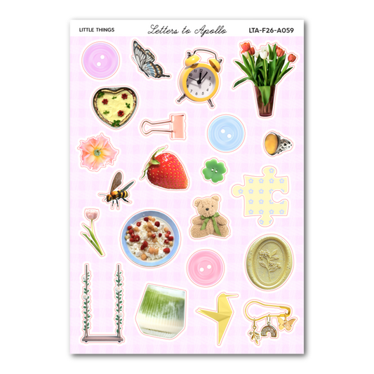 Little Things Sticker Sheet
