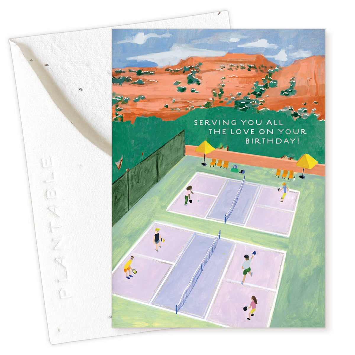 Pickleball Mini Card