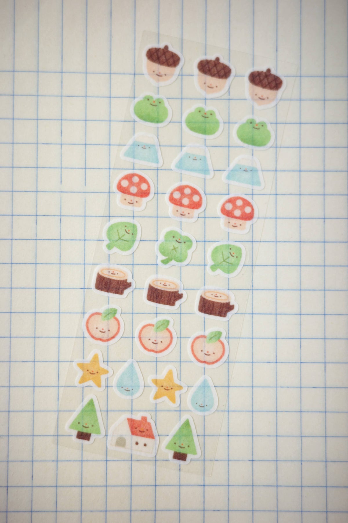 Little Forest Washi Mini Sticker Sheet