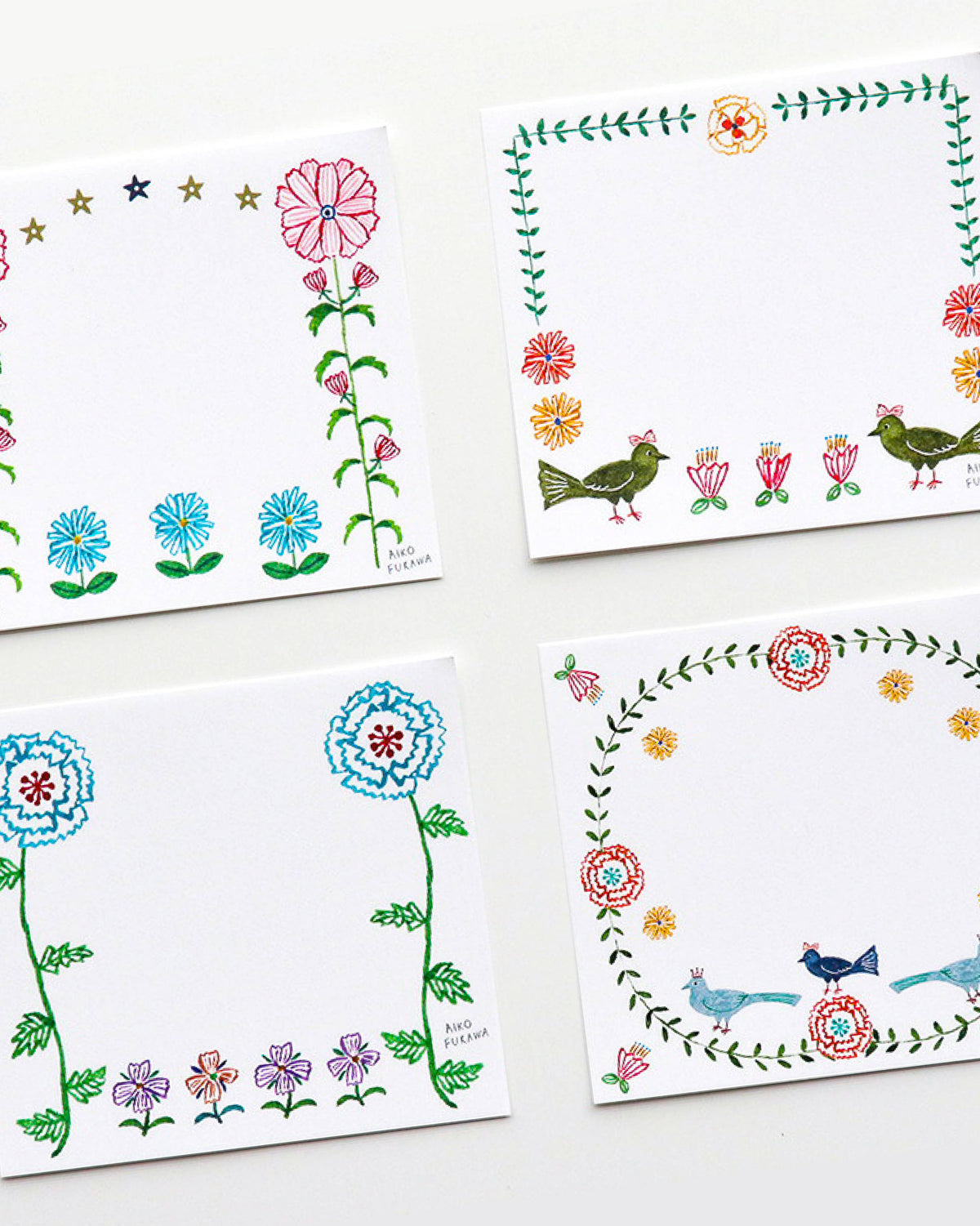 Flower Gate Memo Pad