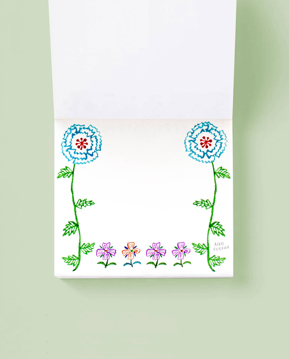 Flower Gate Memo Pad