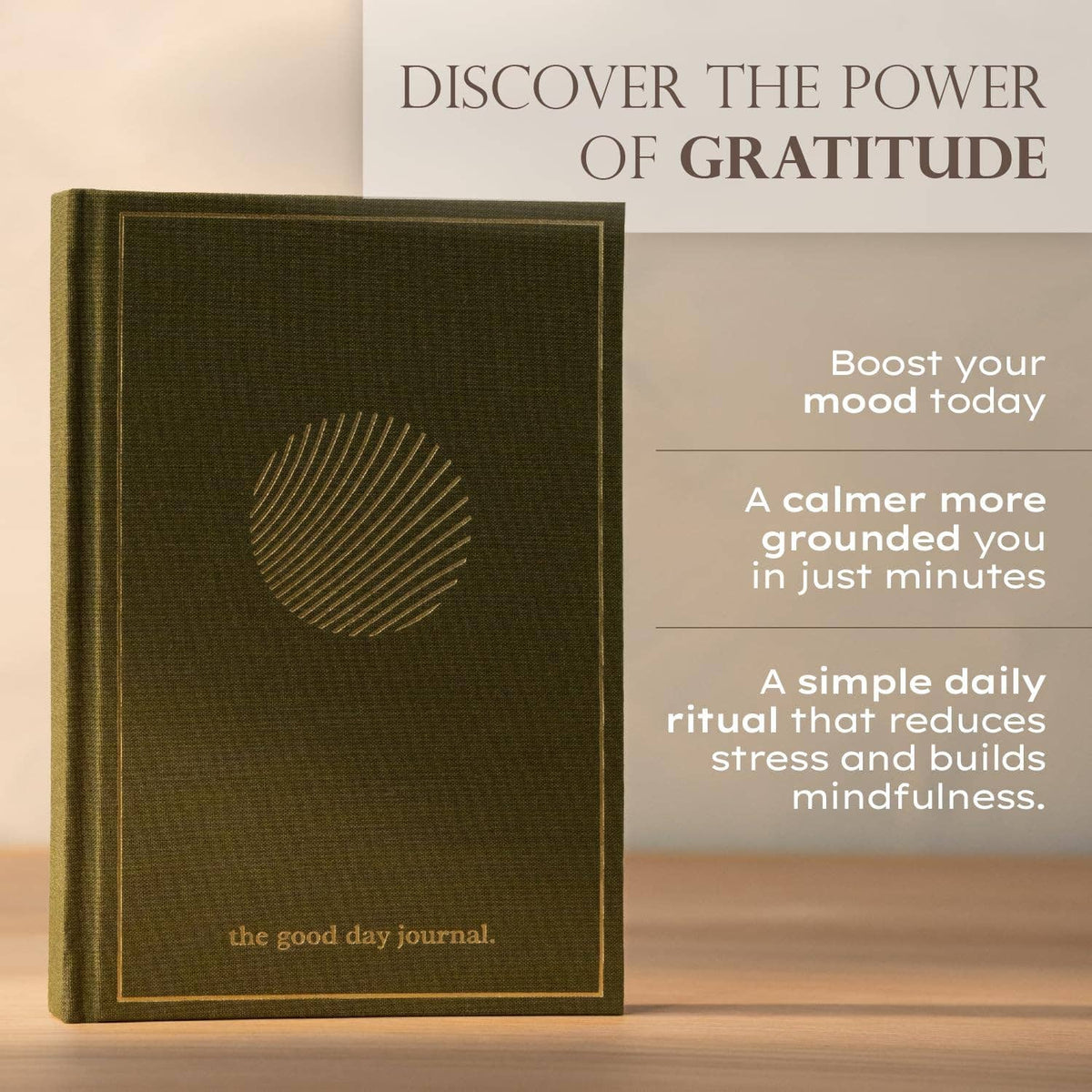 The Good Day Journal | Mindfulness & Gratitude Journal 