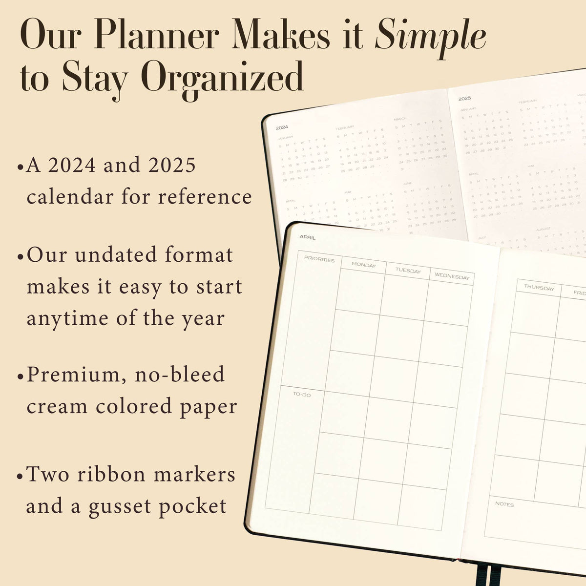 The Daily Planner - Hardcover