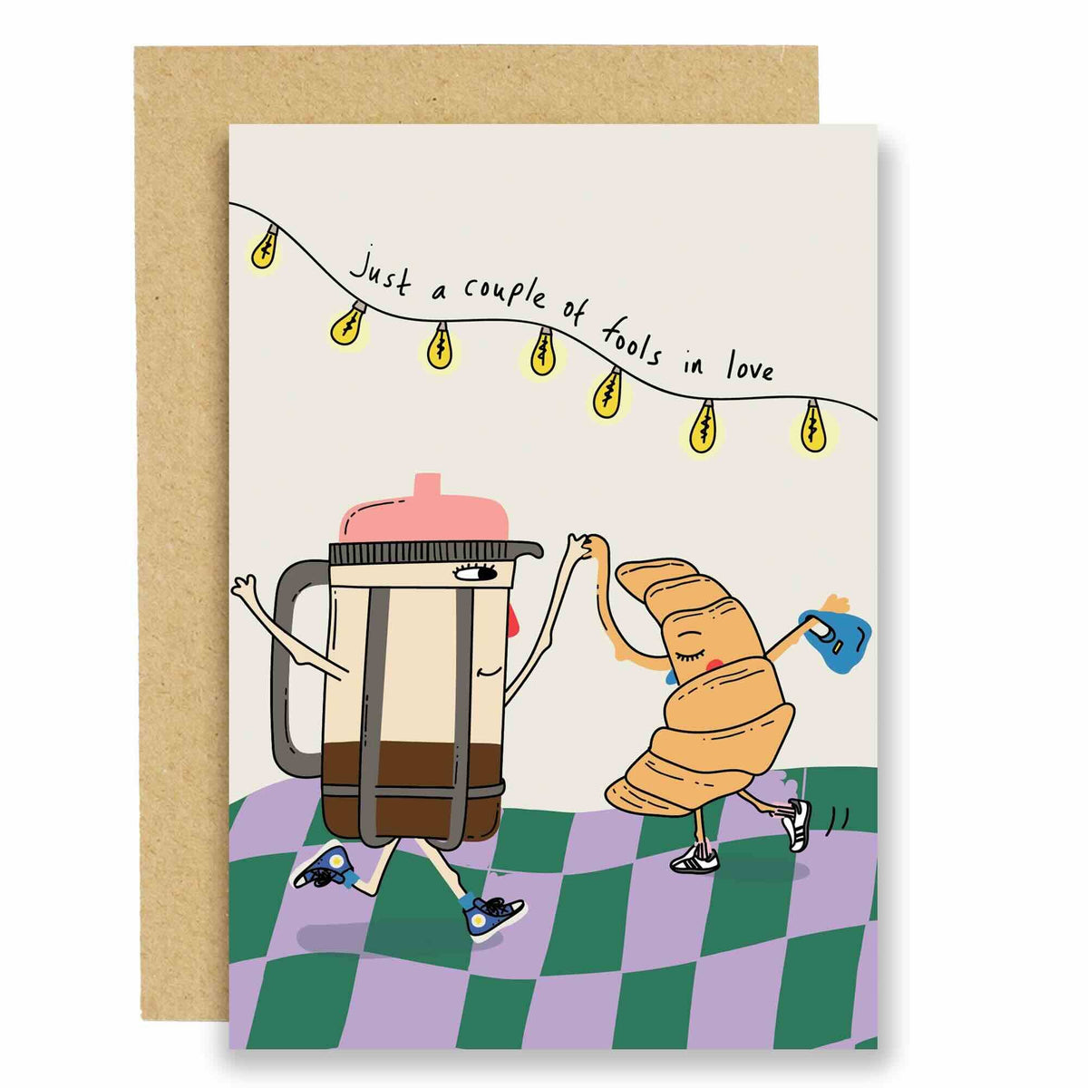 Just a Couple of Fools in Love Card
