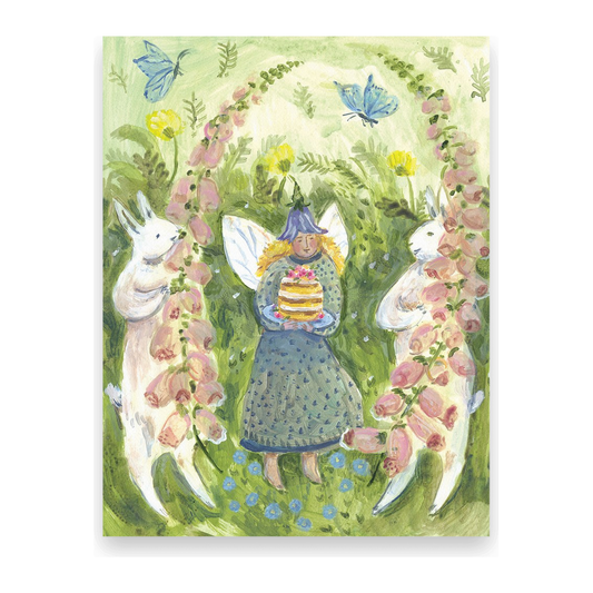 Garden Birthday Postcard