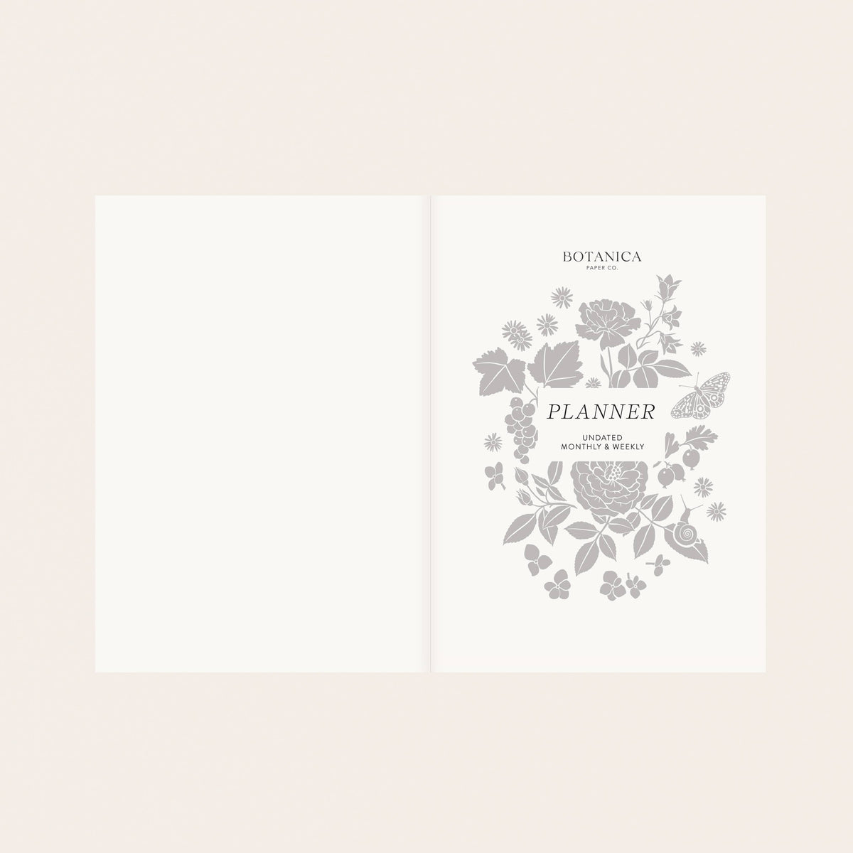Reverie Linen Undated Planner