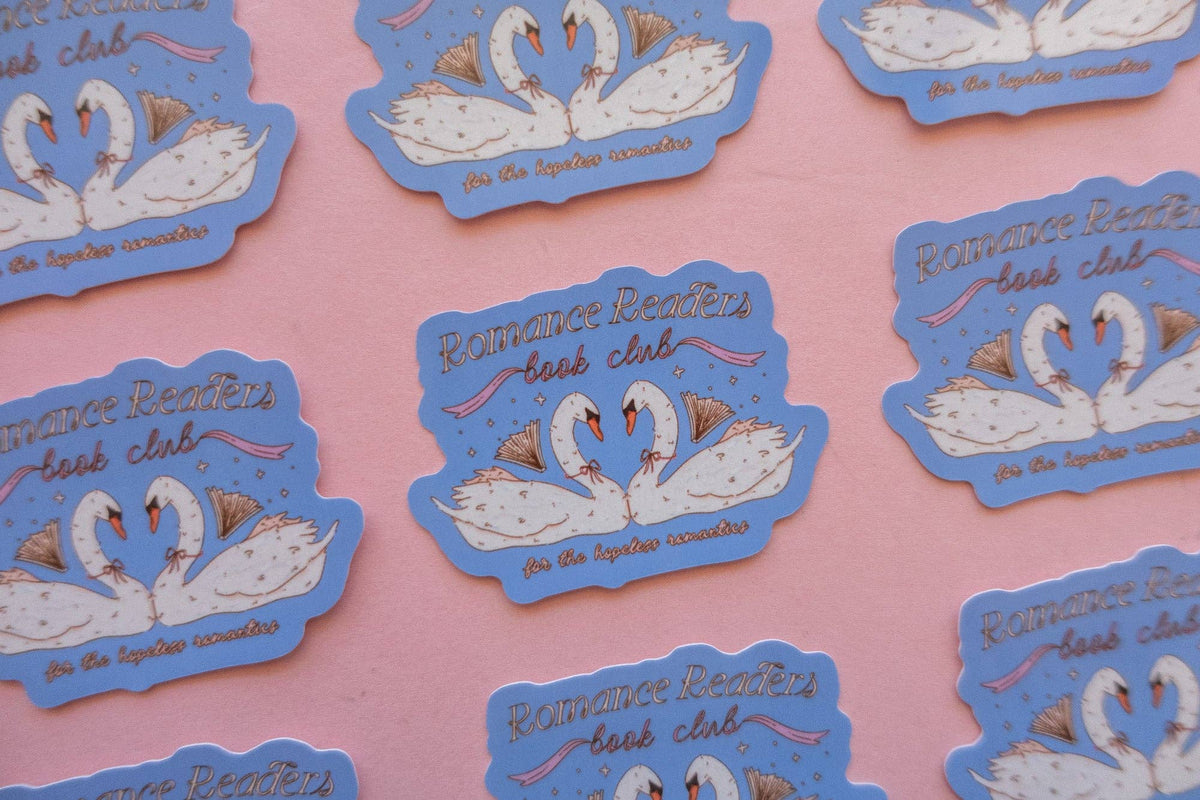 Romance Readers Club Sticker