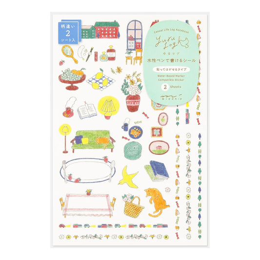 Yuru Log Daily Life Sticker Sheet