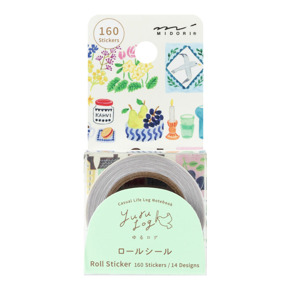 Yuru Log Stamps Sticker Roll
