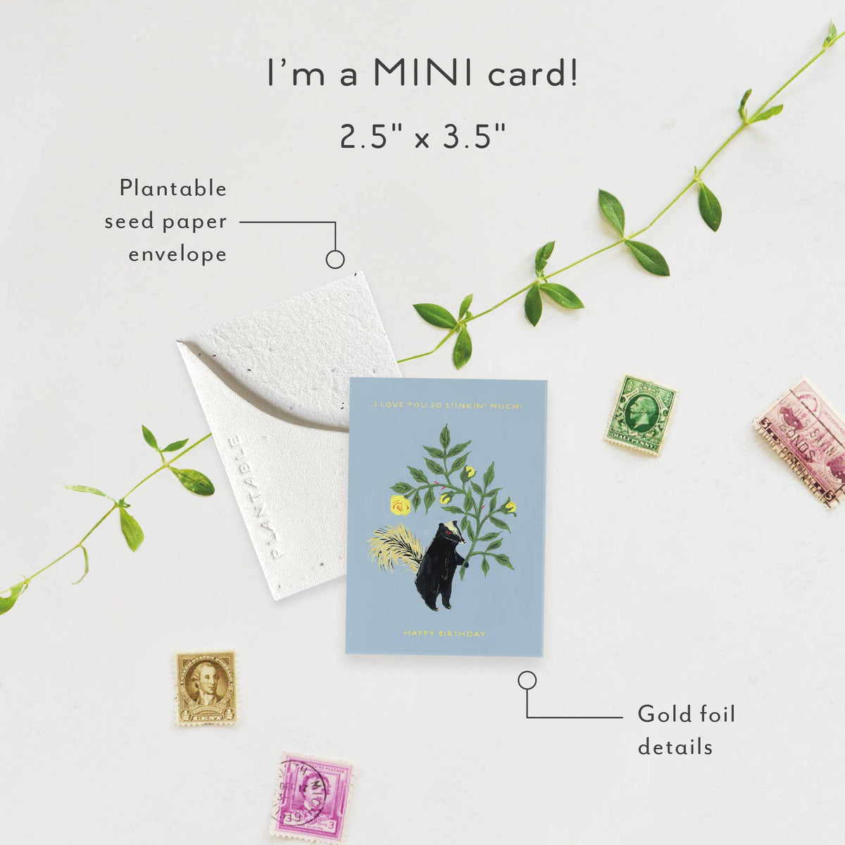 Stinker Mini Card