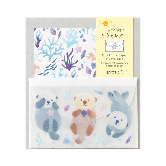 Otter Mini Letter Set