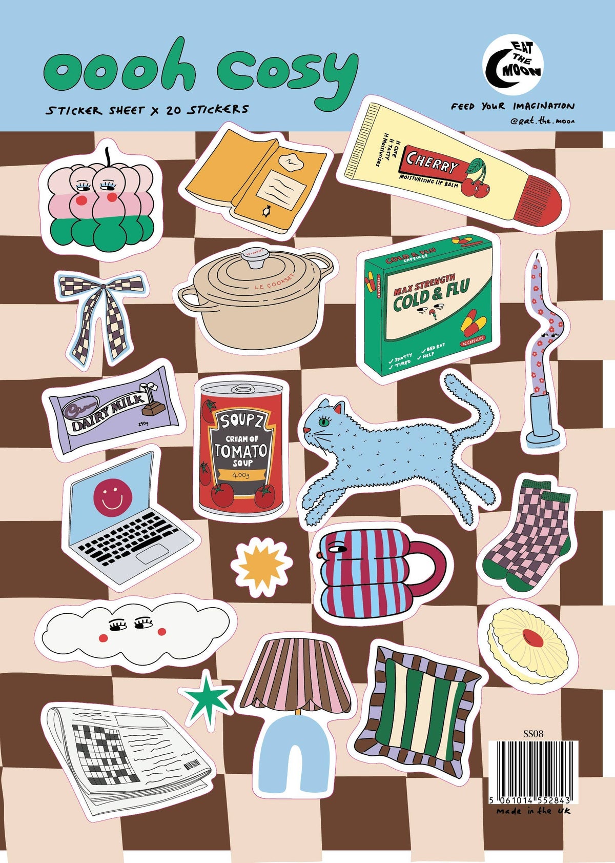 Oooh Cosy Sticker Sheet