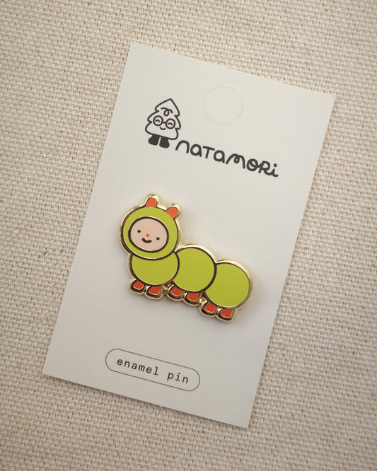 Caterpillar Enamel Pin