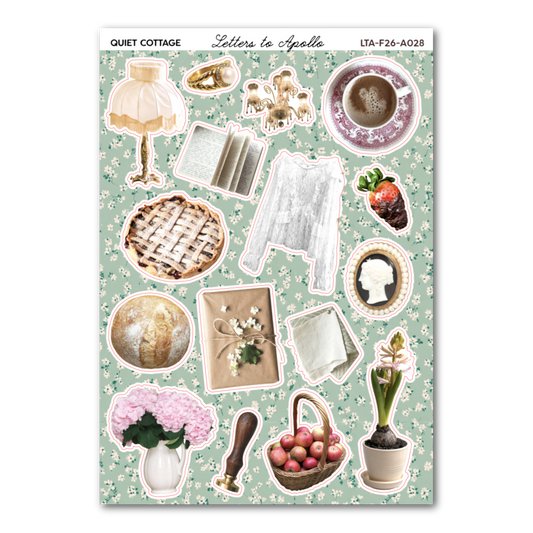 Quiet Cottage Sticker Sheet