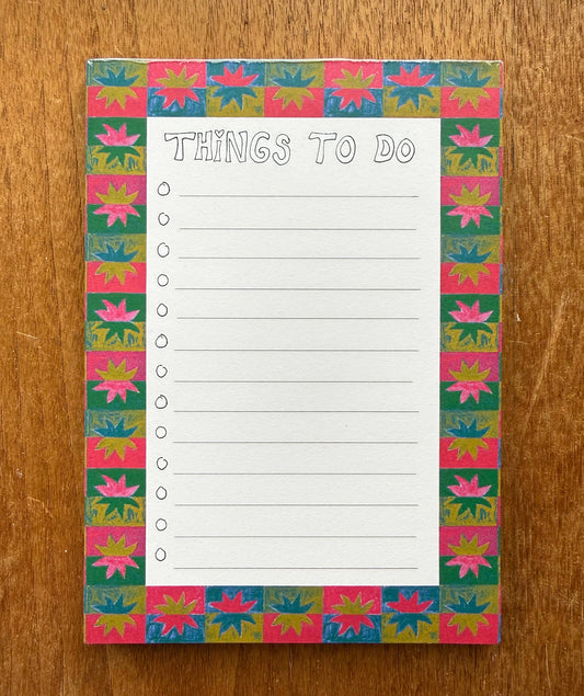 Things To Do notepad