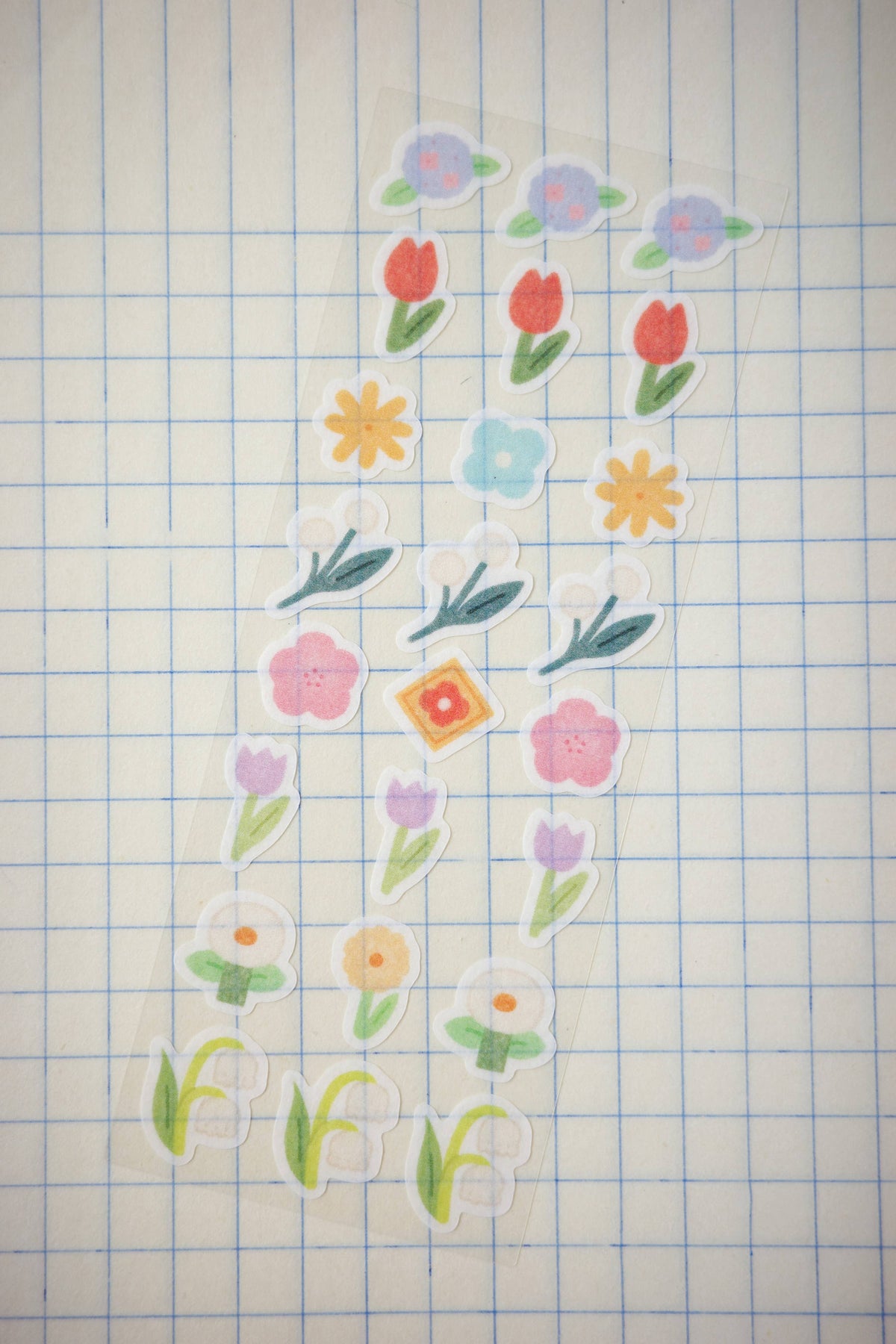 Tiny Flower Washi Mini Sticker Sheet