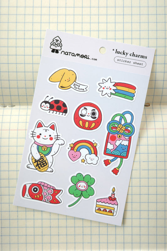 Lucky Charms Sticker Sheet