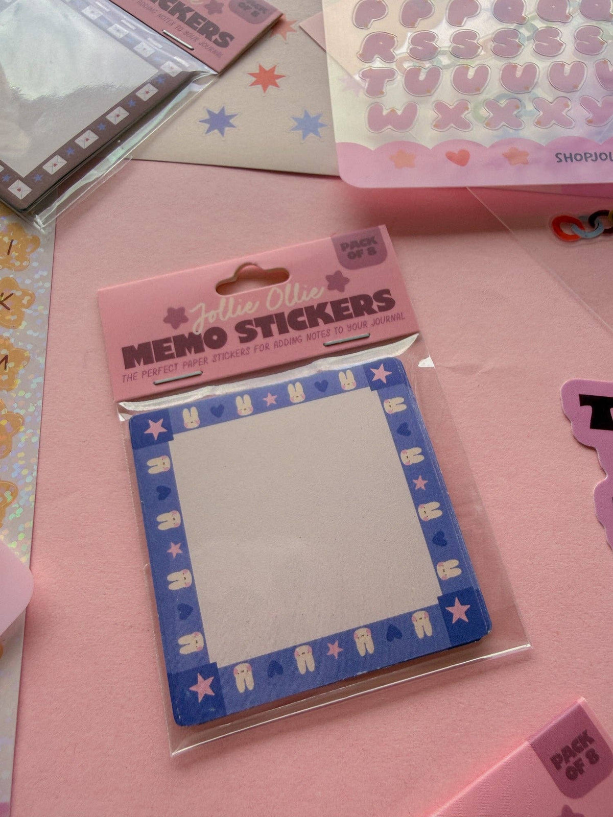 Bunnies Memo Sticker Pack
