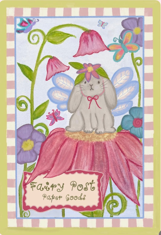 HappyDaze x Fairy Post Bunny Sticker