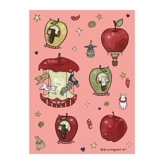 Apple Festival Sticker Sheet