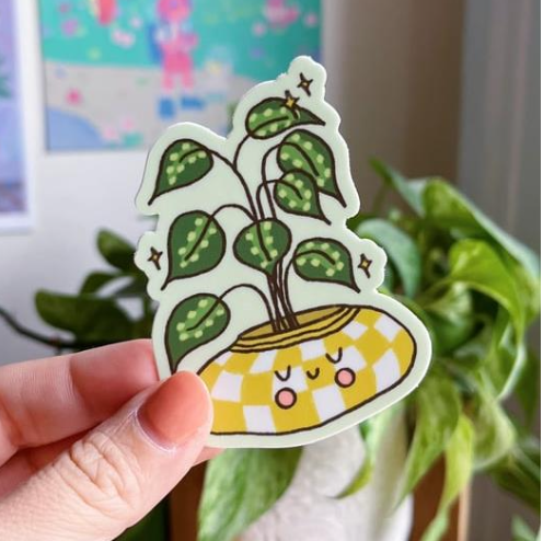 Potted Plant Sticker