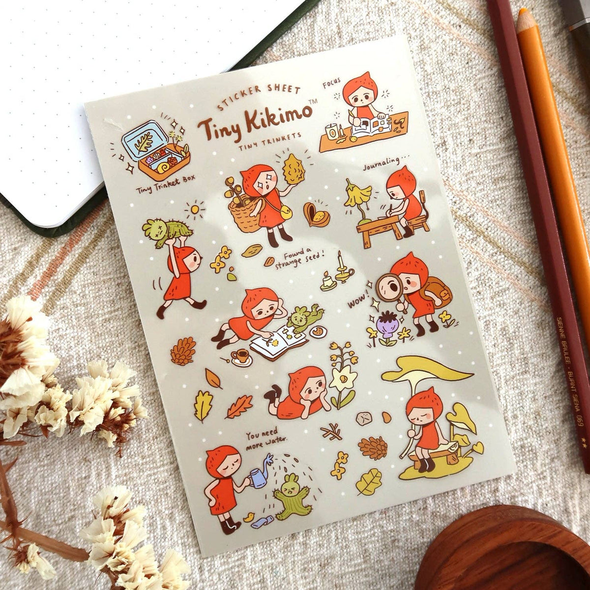 Tiny Trinkets Sticker Sheet