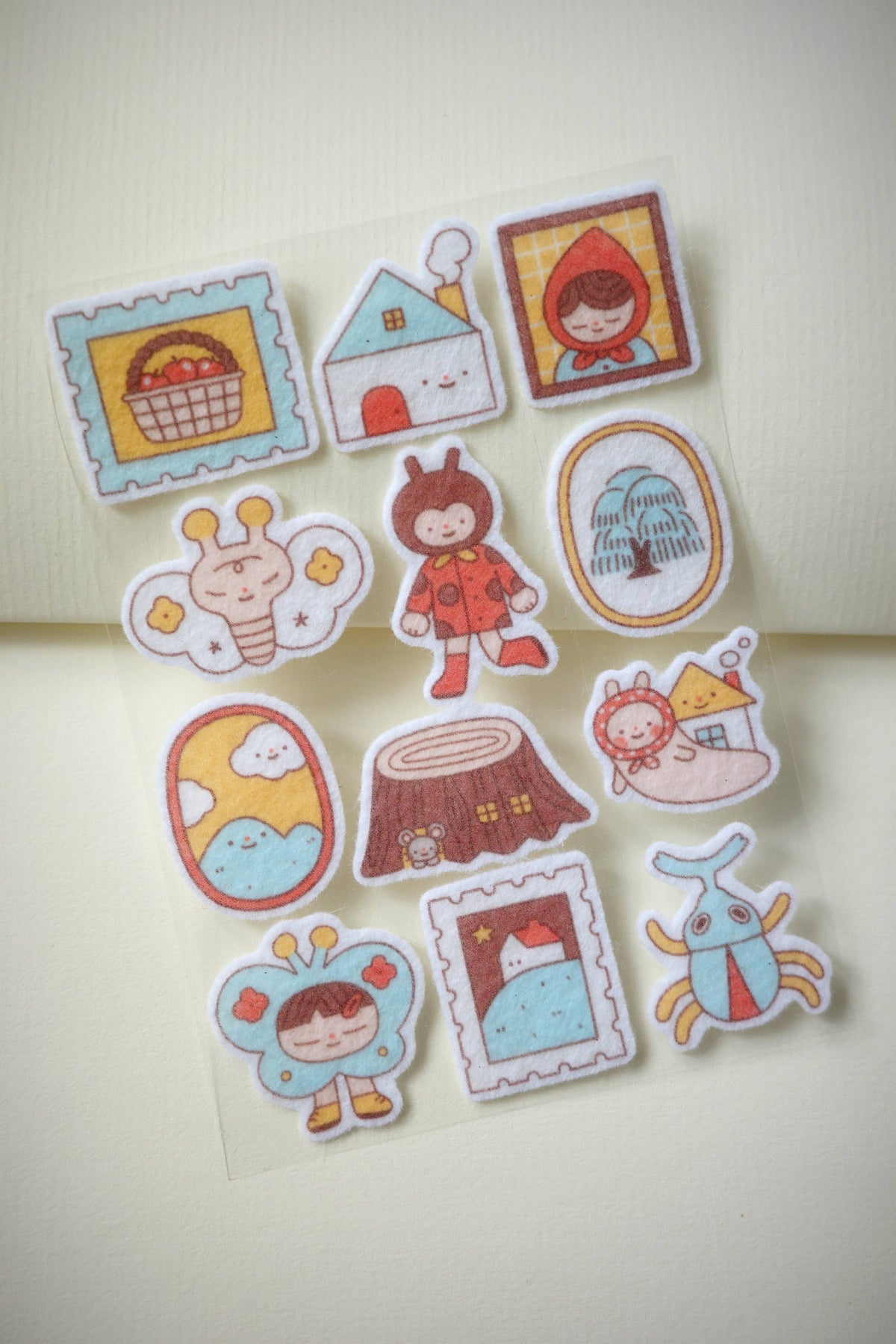 Fairy Woods Felt Sticker Sheet