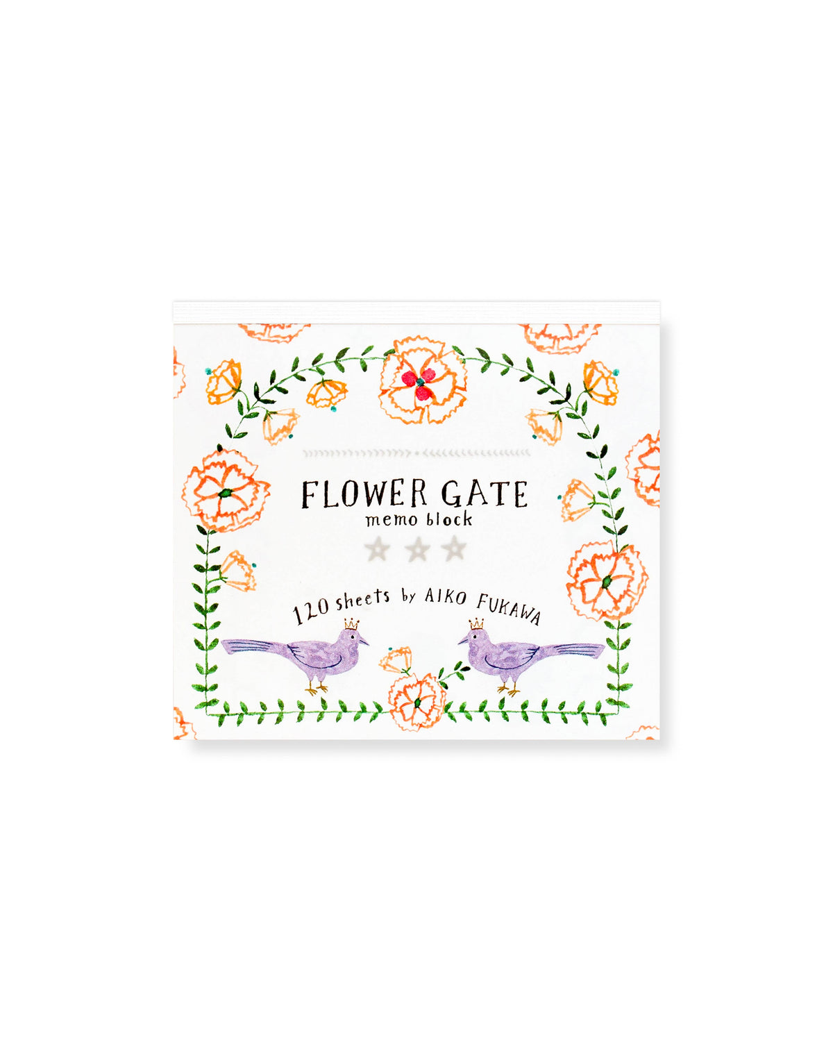 Flower Gate Memo Pad
