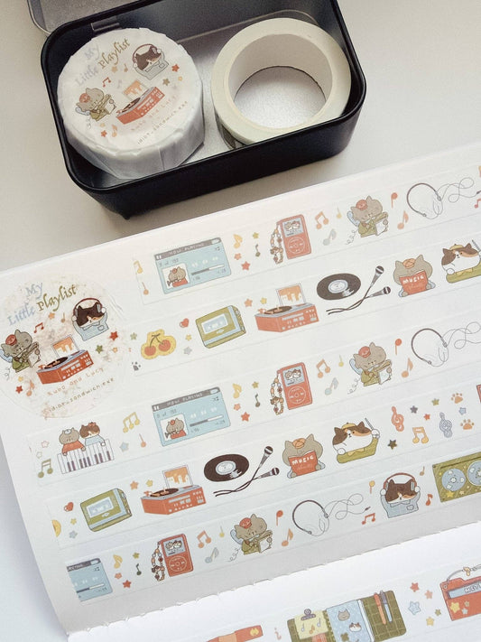 My Little Playlist Washi Tape