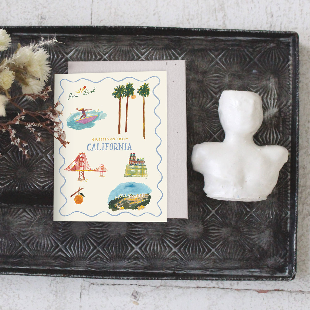 Greetings from California Card