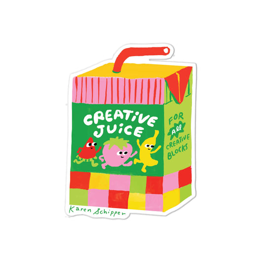 Creative Juice Vinyl Sticker