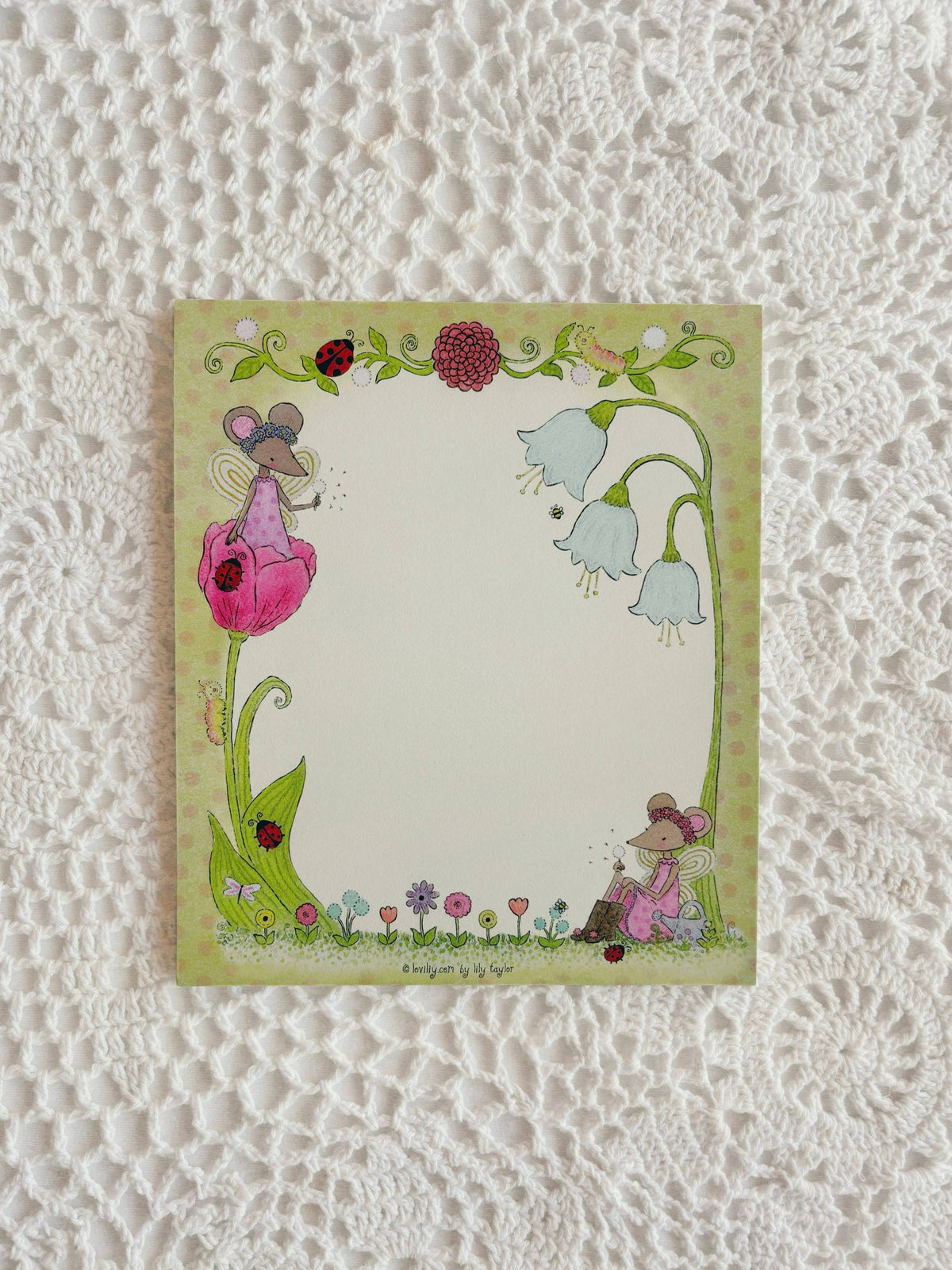 Fairy Mice Notepad