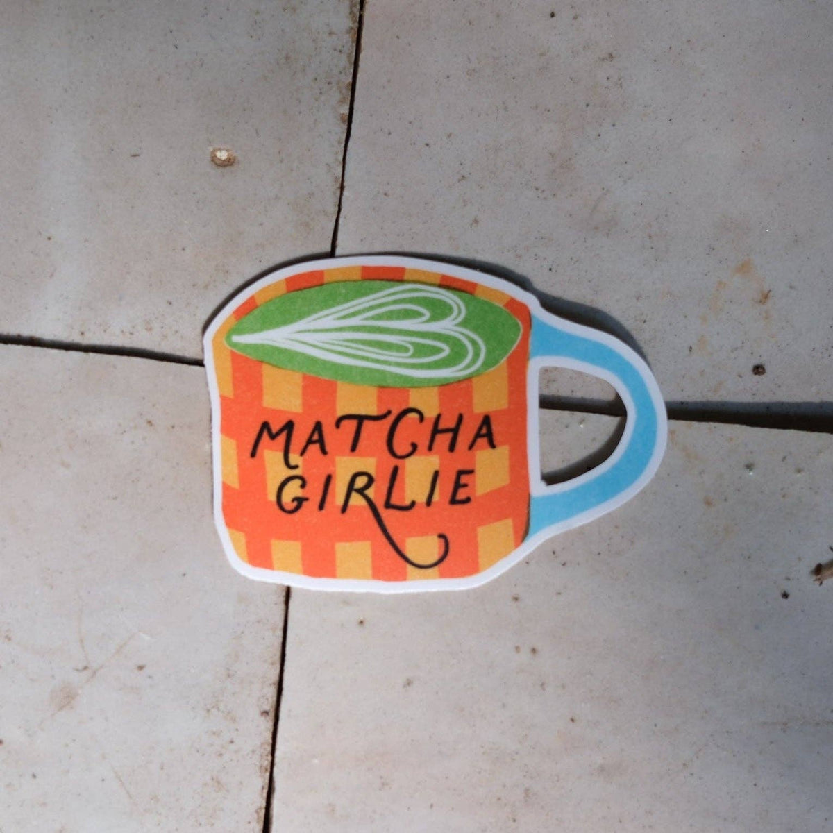 Matcha Girlie Sticker