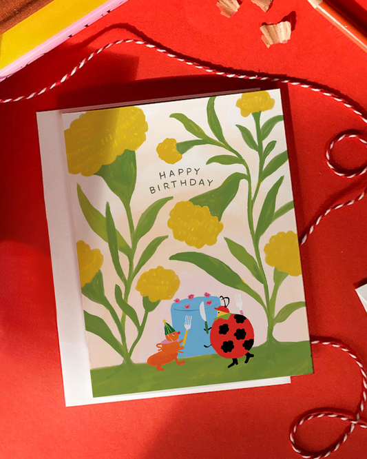 Bugs' Birthday Party Card