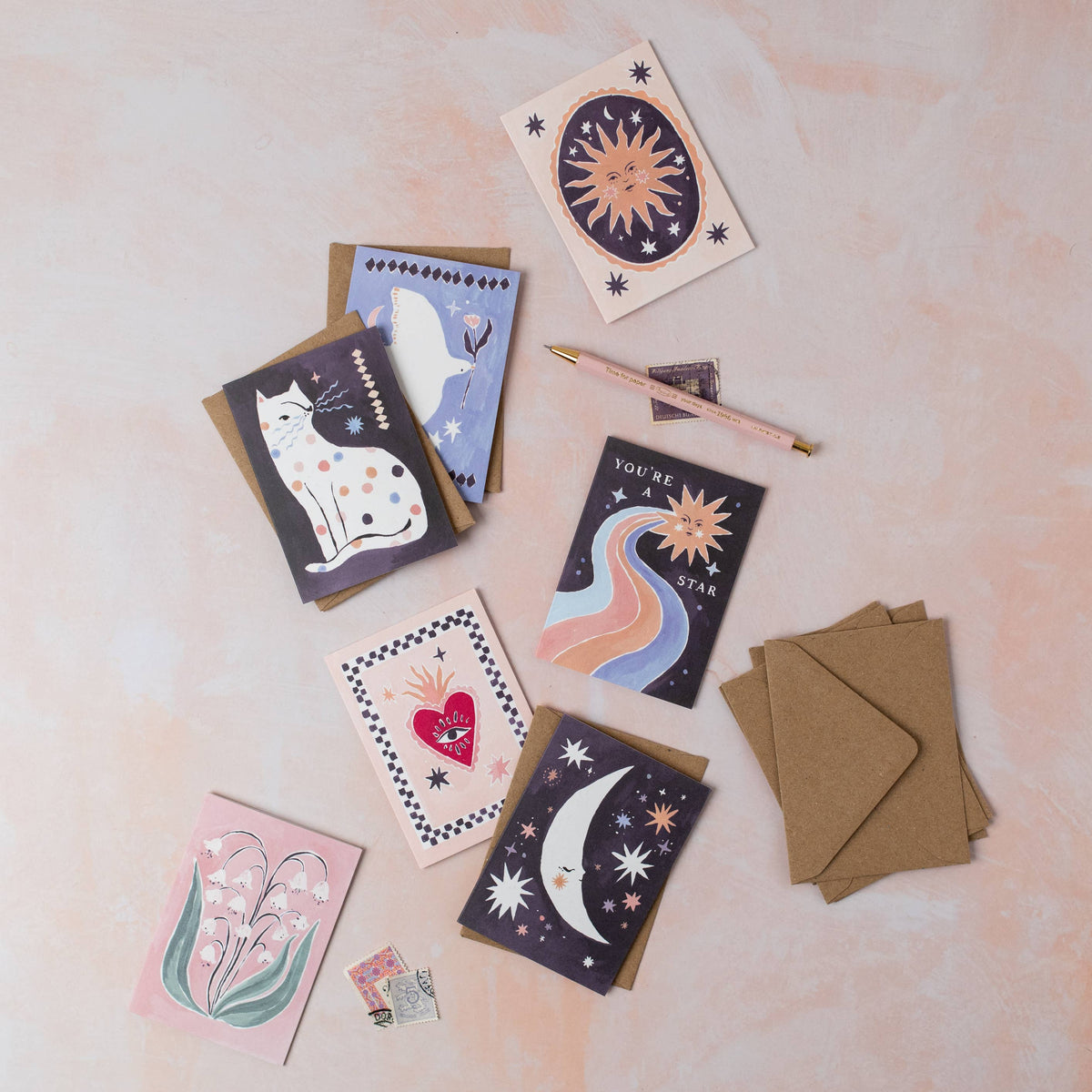 Sacred Heart Mini Greeting Card