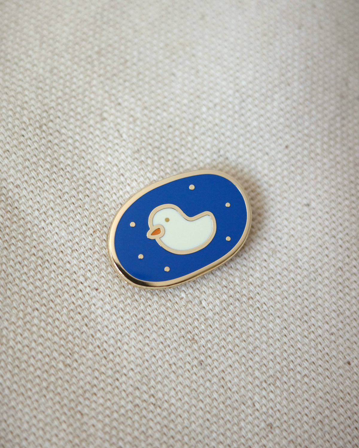 Lake Duck Enamel Pin