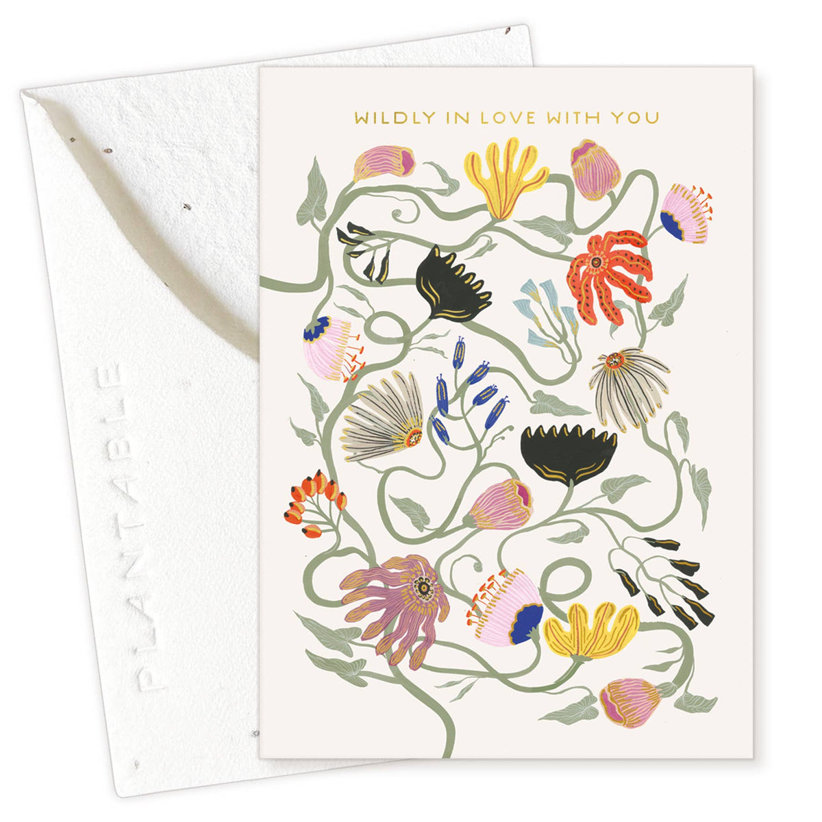 Wildly In Love Mini Card