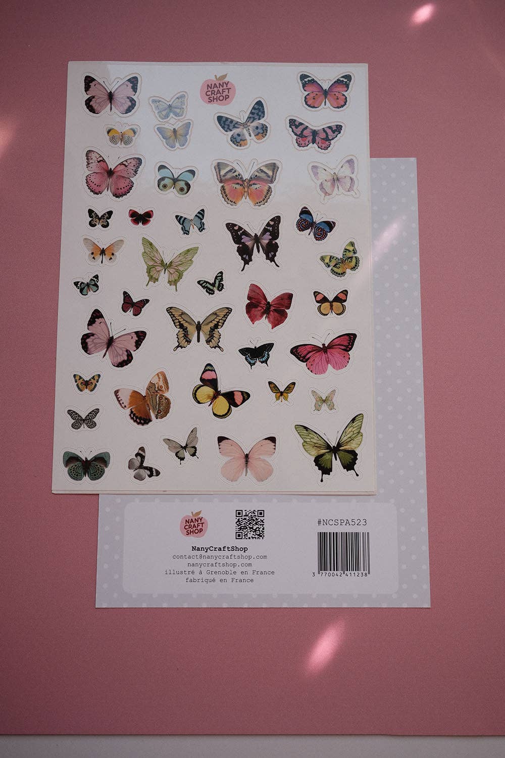 Butterfly Sticker Sheet