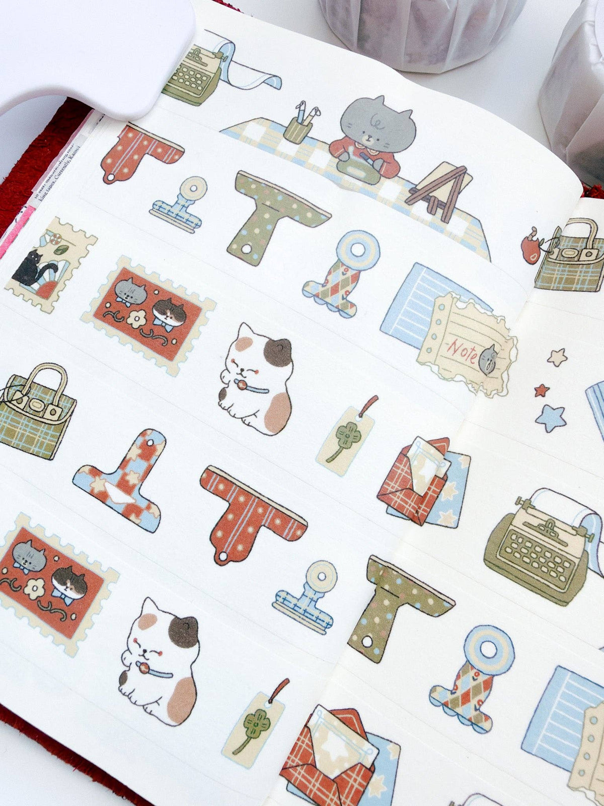 My Journal Sips Washi Tape