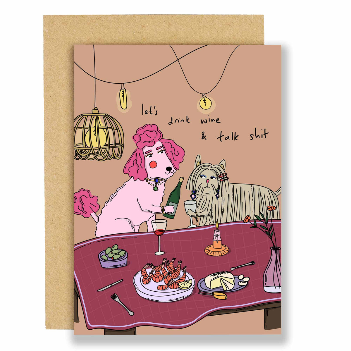 Drink Wine Card